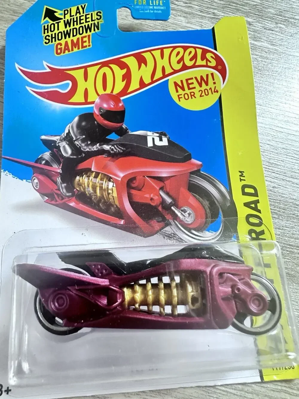 2014 HW OFF-ROAD Hot Wheels FLY-BY #119/250 red Hotwheels H59